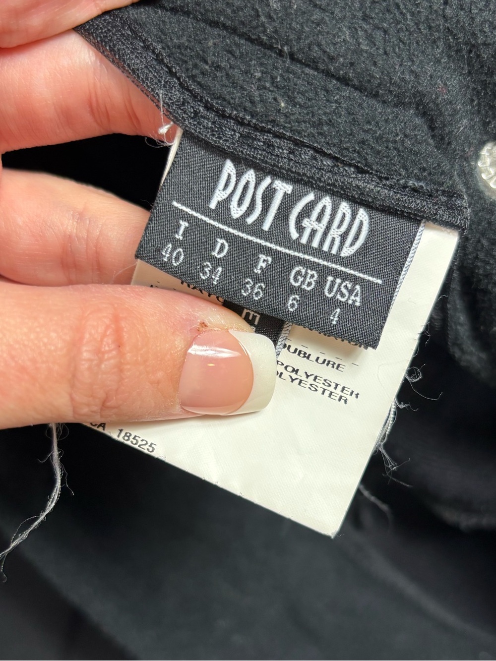 Post Card Vintage Stretch Flare Ski Pants Size 4 - Picture 6 of 8